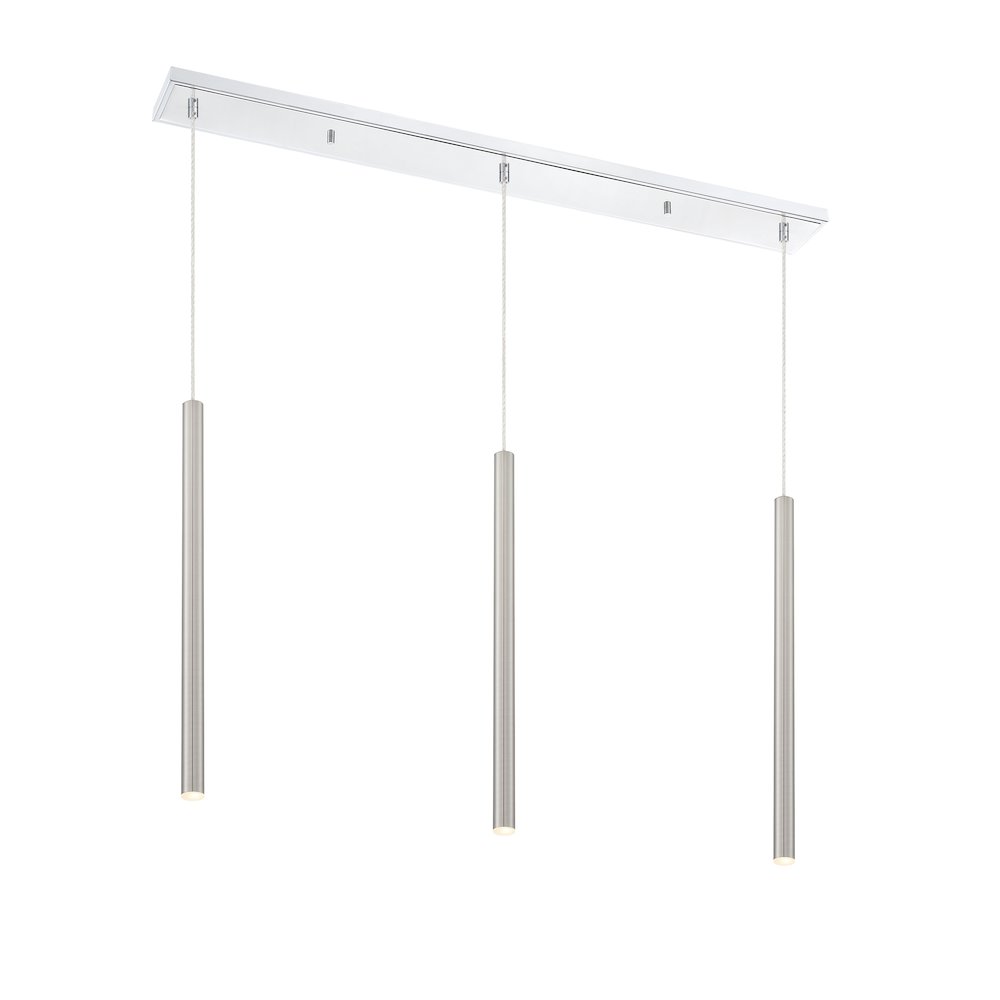 Z-Lite 3 Light Linear Chandelier. Picture 1