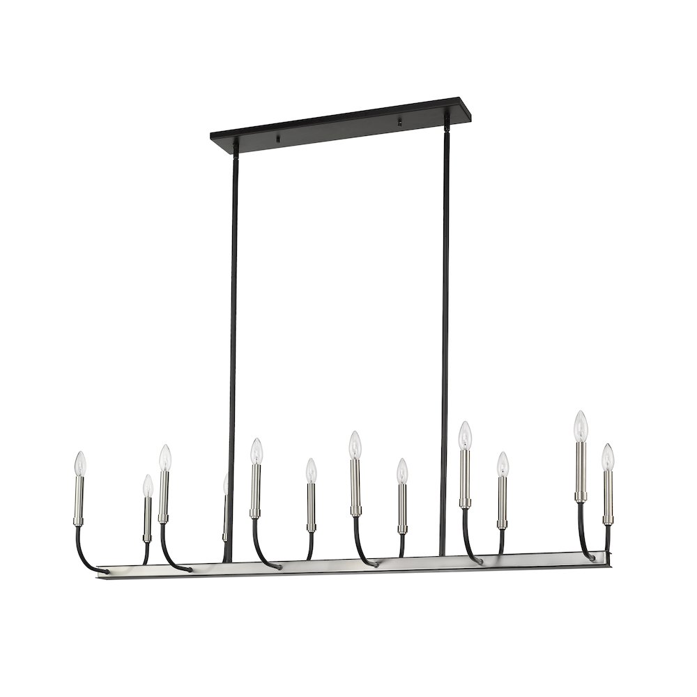 Z-Lite 12 Light Linear Chandelier. Picture 5