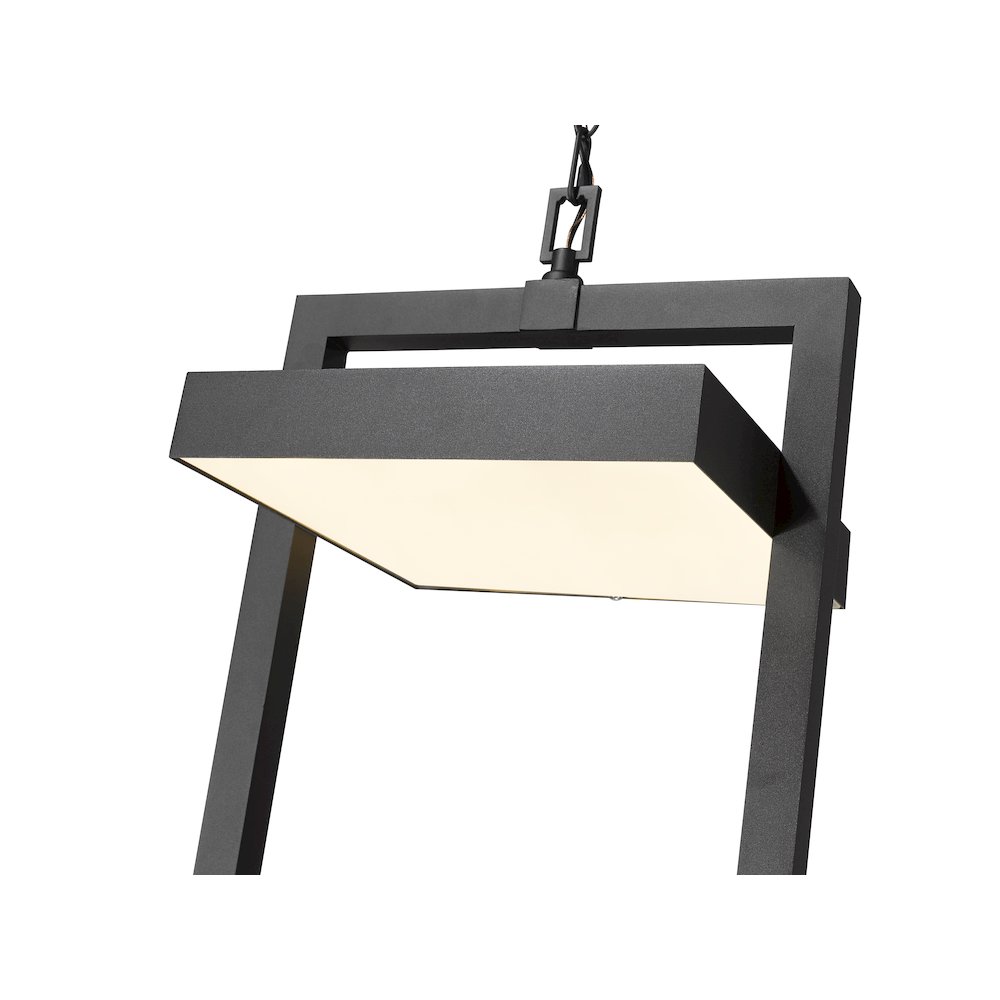 Z-Lite 1 Light Outdoor Chain Mount Ceiling Fixture. Picture 4