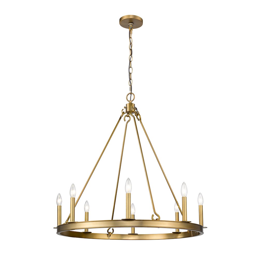 Z-Lite 8 Light Chandelier. Picture 1