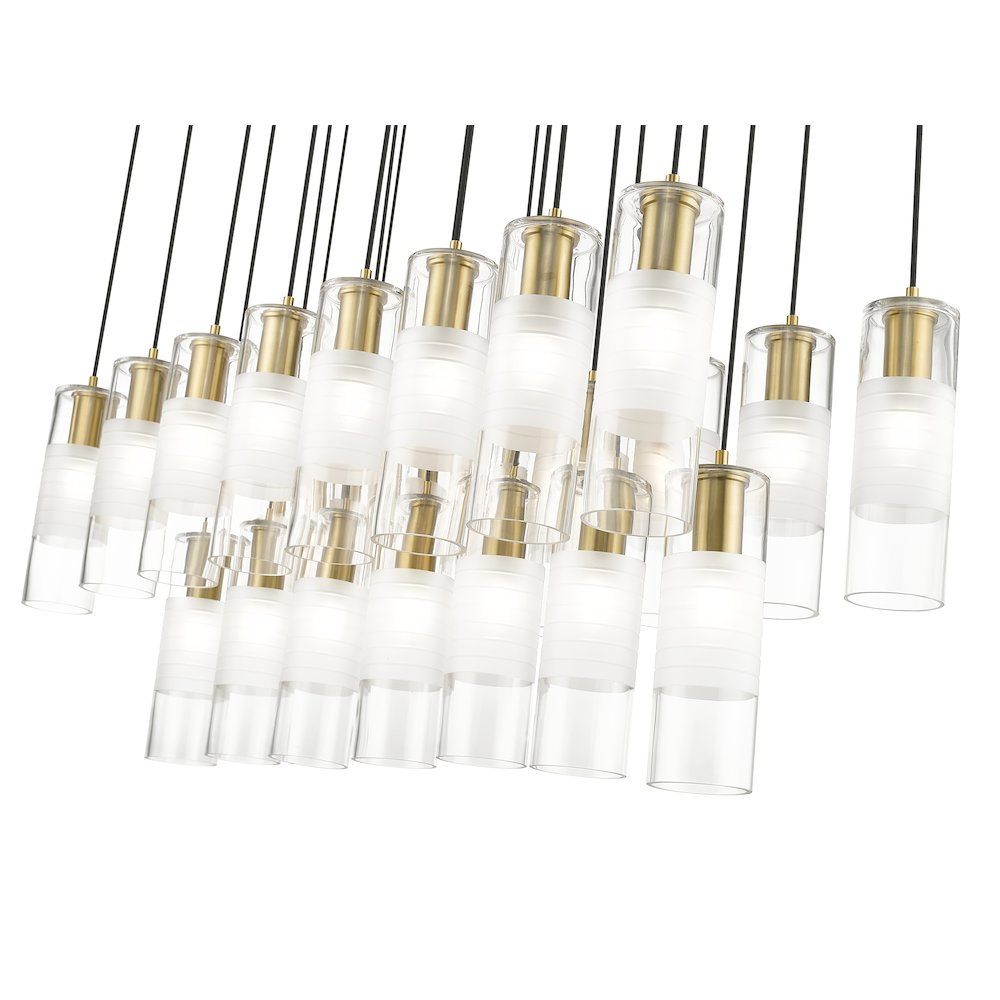 Z-Lite 23 Light Linear Chandelier. Picture 4