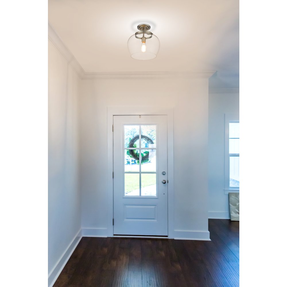Z-Lite 1 Light Semi Flush Mount. Picture 7