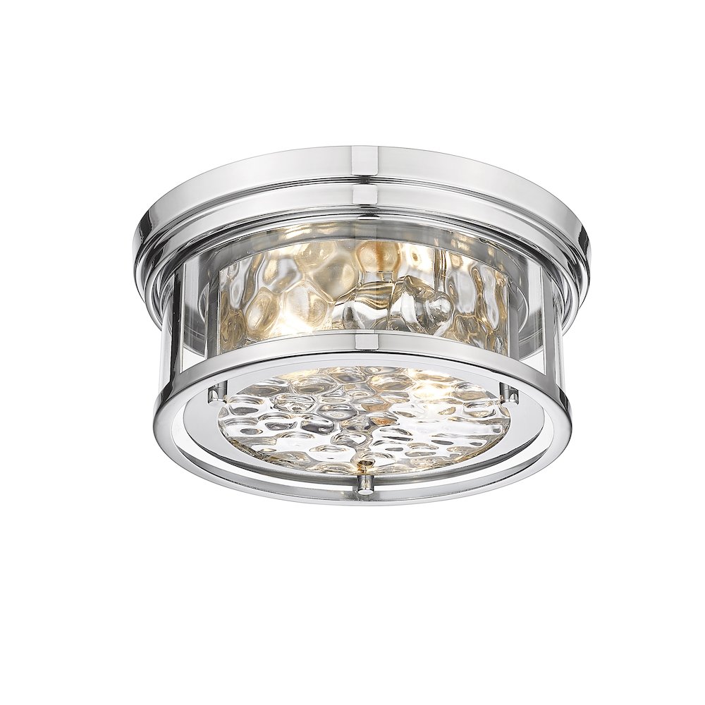 Z-Lite 2 Light Flush Mount. Picture 3