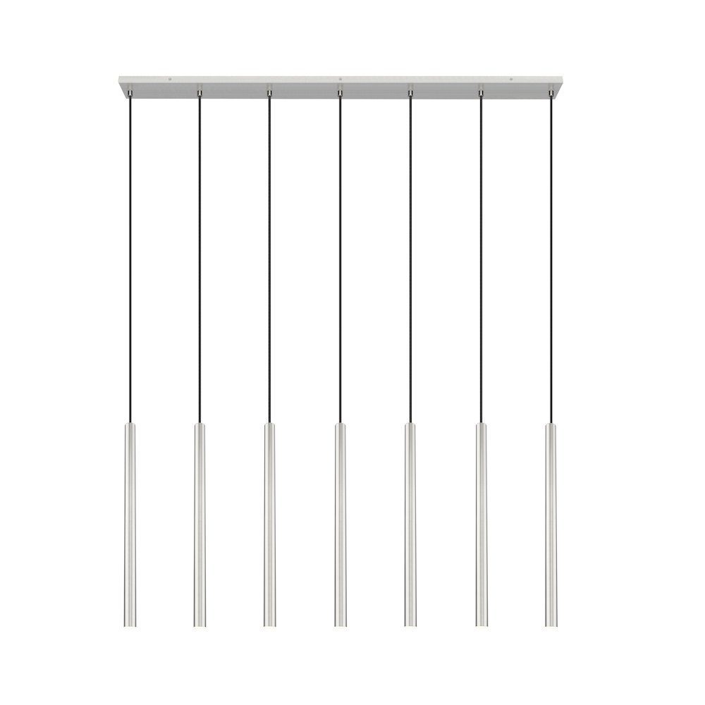Z-Lite 7 Light Linear Chandelier. Picture 2