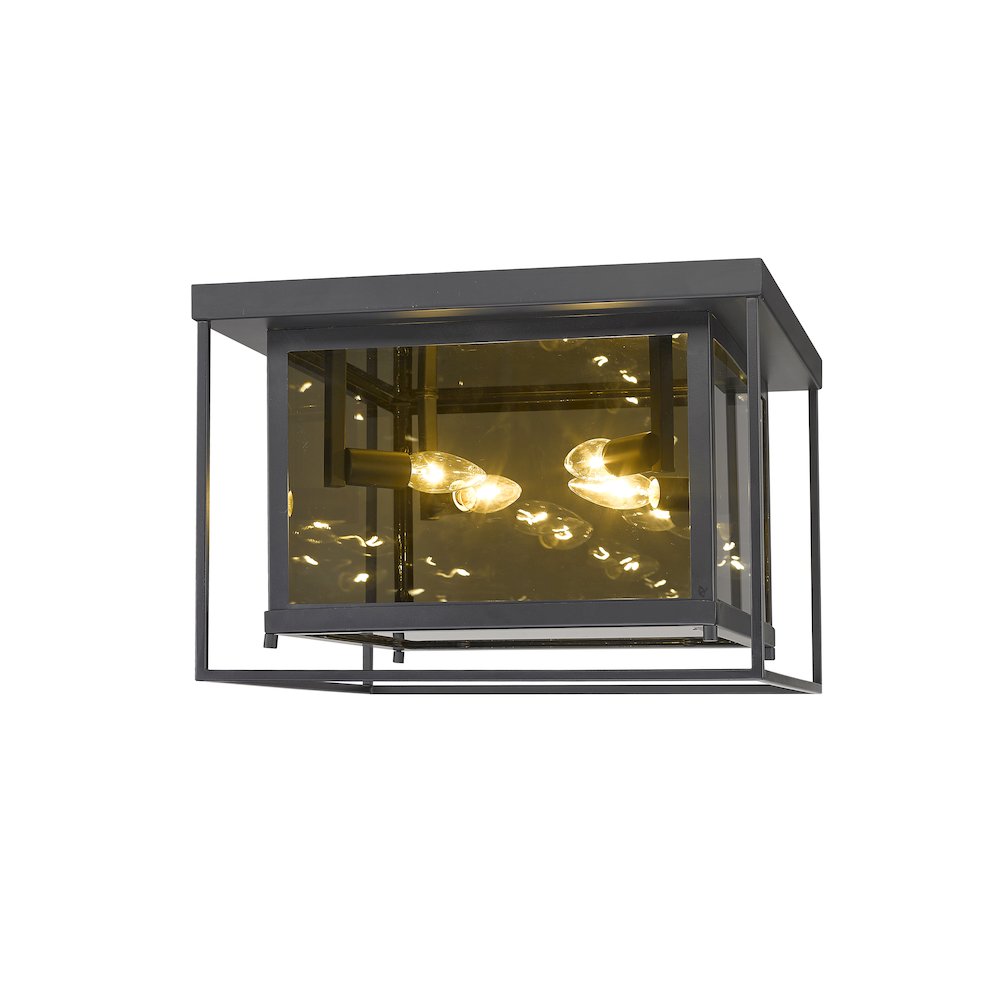 Z-Lite 4 Light Flush Mount. Picture 3