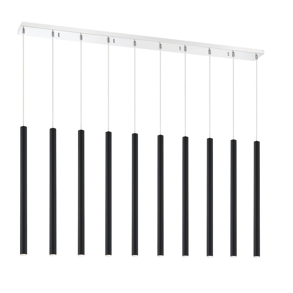 Z-Lite 10 Light Linear Chandelier. Picture 2