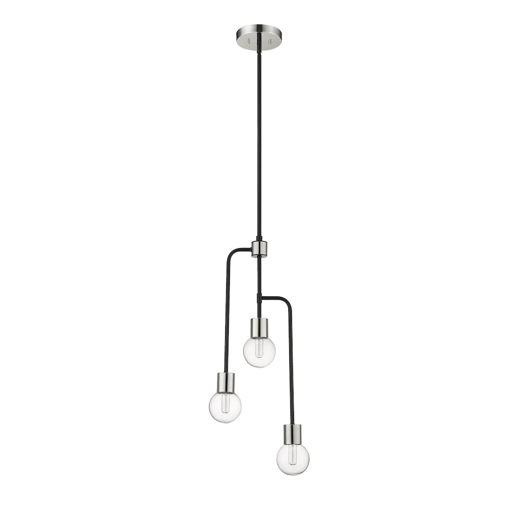 Z-Lite 3 Light Chandelier. Picture 5