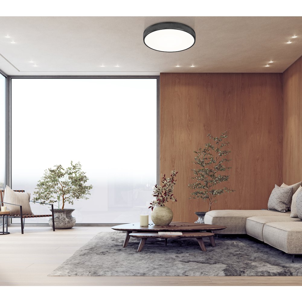 Z-Lite 1 Light Flush Mount. Picture 7