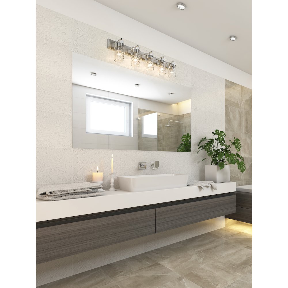 Z-Lite 5 Light Vanity. Picture 7