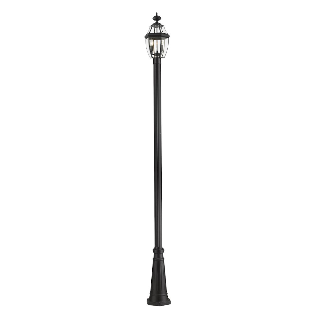 Z-Lite 2 Light Outdoor Post Mounted Fixture. Picture 2