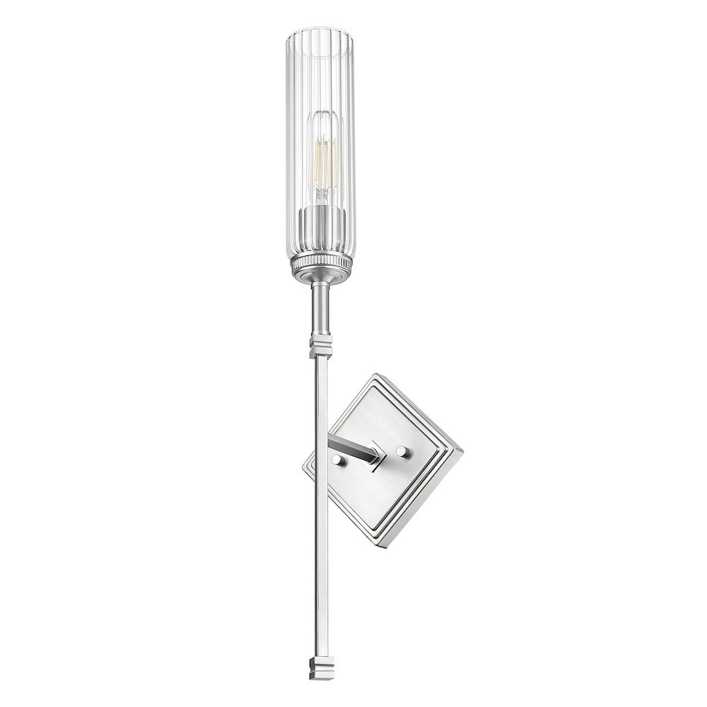 Z-Lite 1 Light Wall Sconce, Brushed Nickel. Picture 7