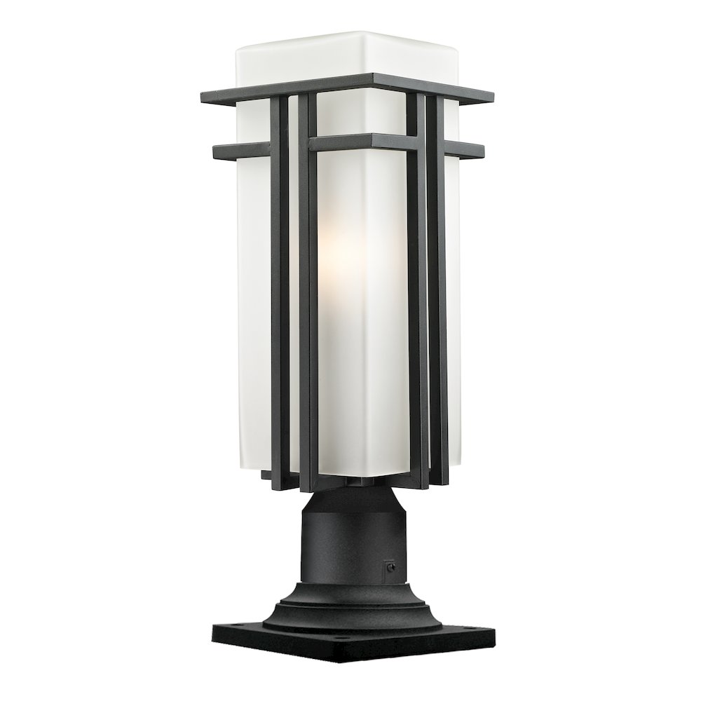 Z-Lite 1 Light Outdoor Pier Mounted Fixture. Picture 1