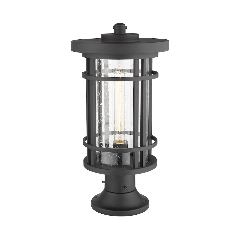 Z-Lite 1 Light Outdoor Pier Mounted Fixture. Picture 2