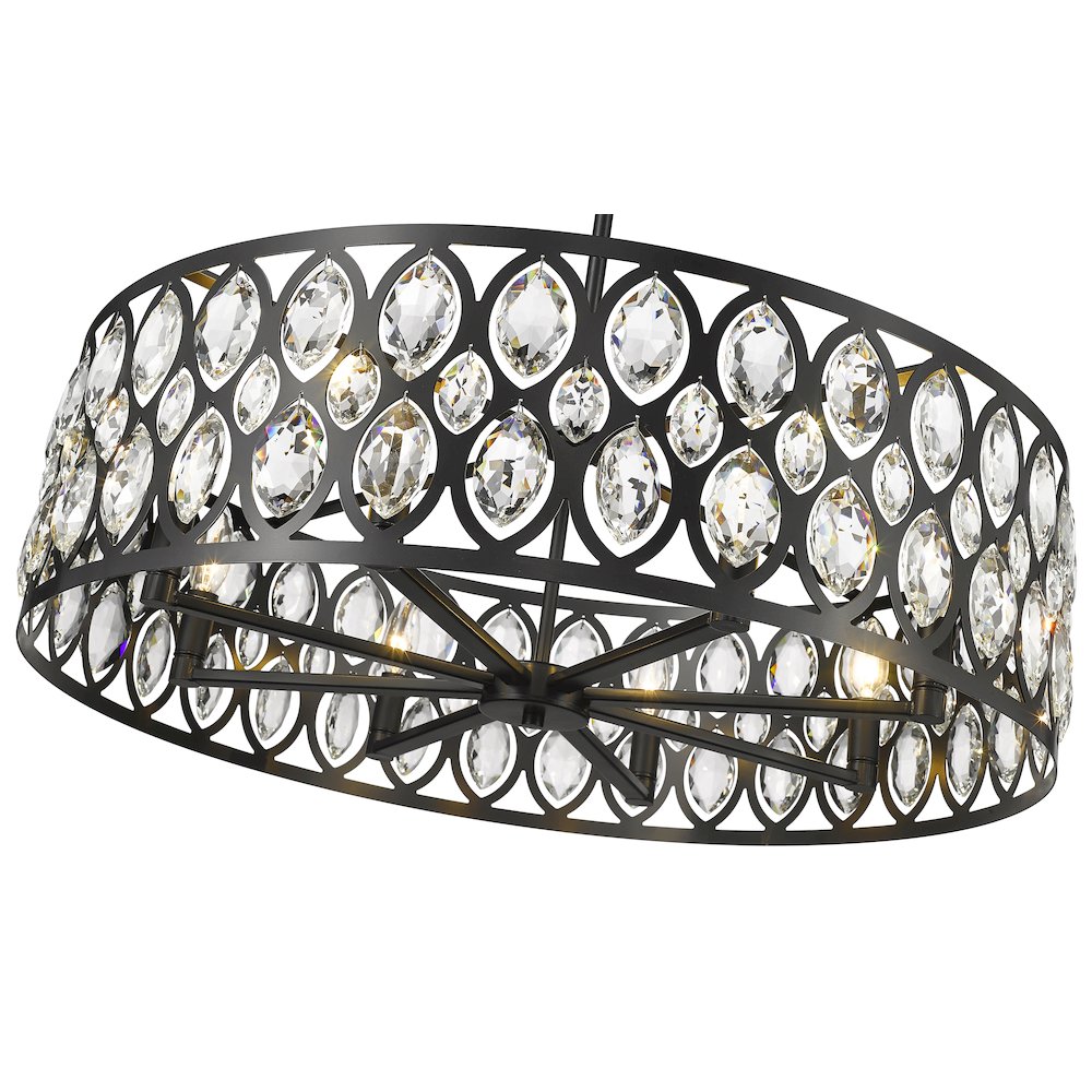 Z-Lite 8 Light Chandelier. Picture 4