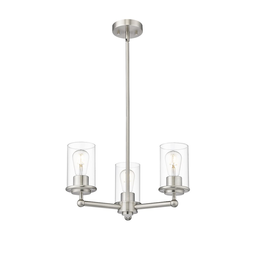 Z-Lite 3 Light Chandelier. Picture 2