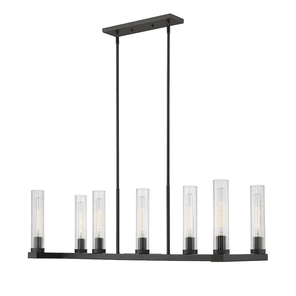 Z-Lite 7 Light Linear Chandelier. Picture 3