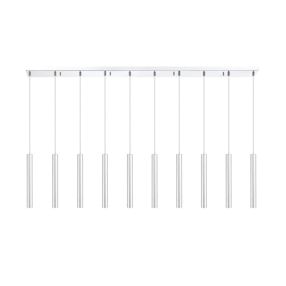 Z-Lite 10 Light Linear Chandelier. Picture 4