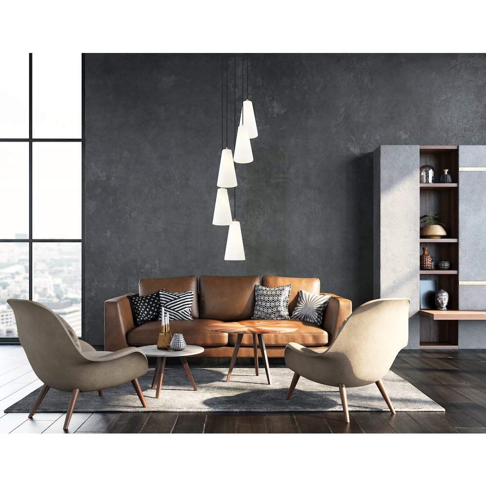 Z-Lite 5 Light Chandelier. Picture 6