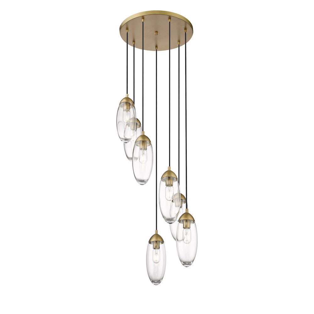 Z-Lite 7 Light Chandelier. Picture 3