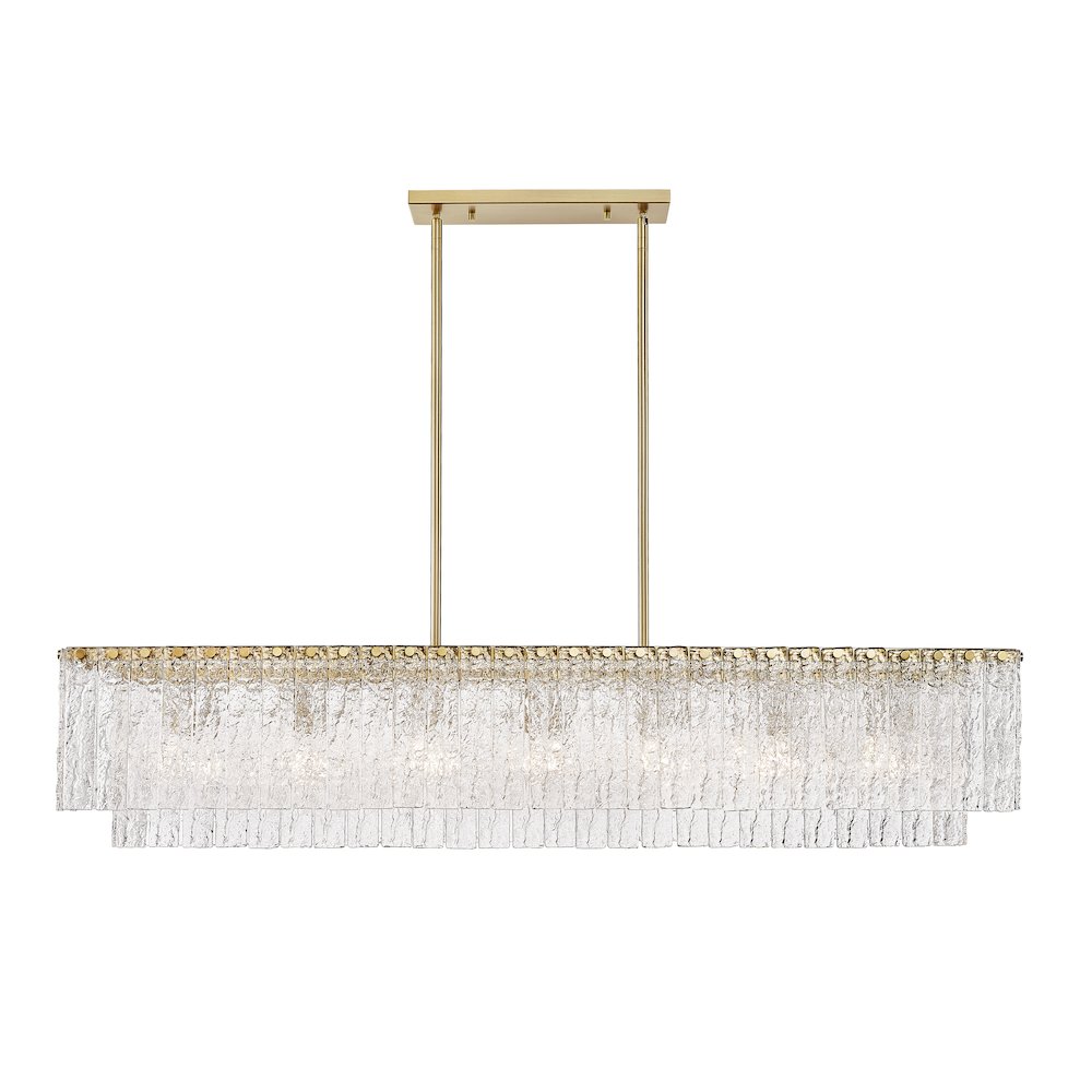 Z-Lite 7 Light Linear Chandelier. Picture 2