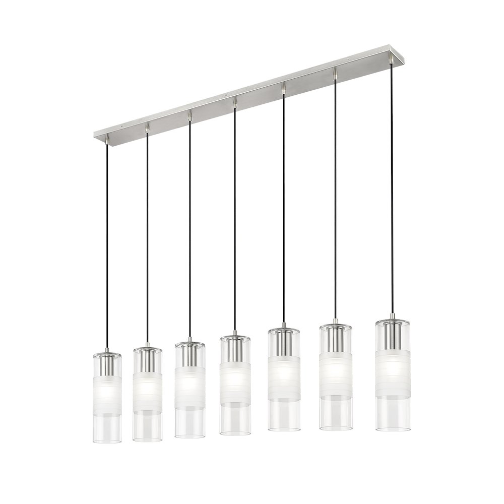 Z-Lite 7 Light Linear Chandelier. Picture 3