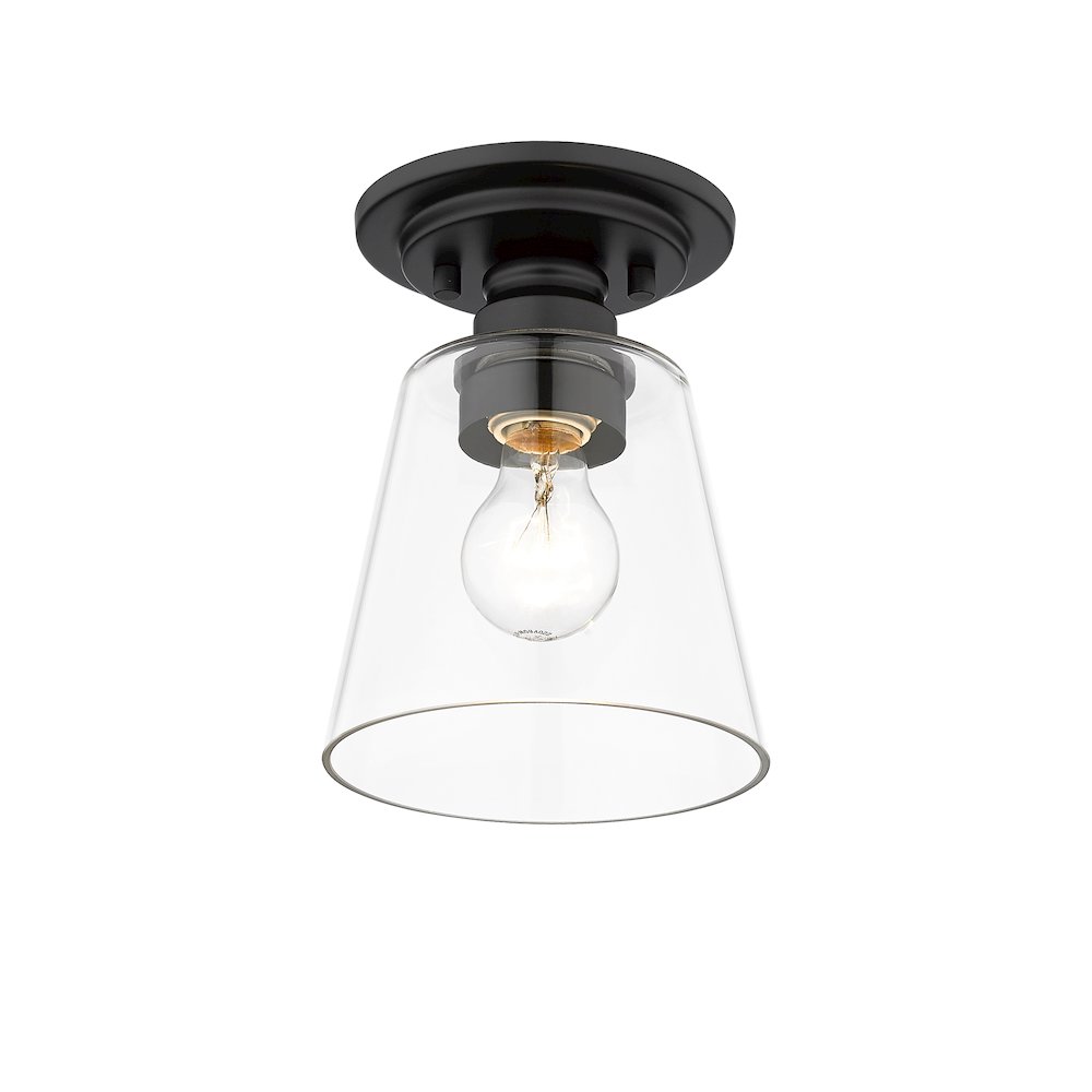 Z-Lite 1 Light Flush Mount. Picture 3