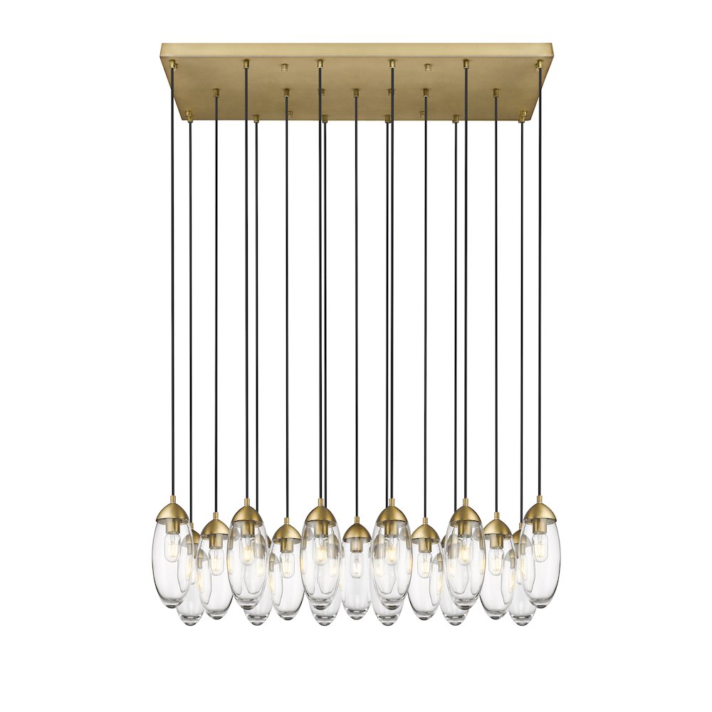 Z-Lite 17 Light Linear Chandelier. Picture 2