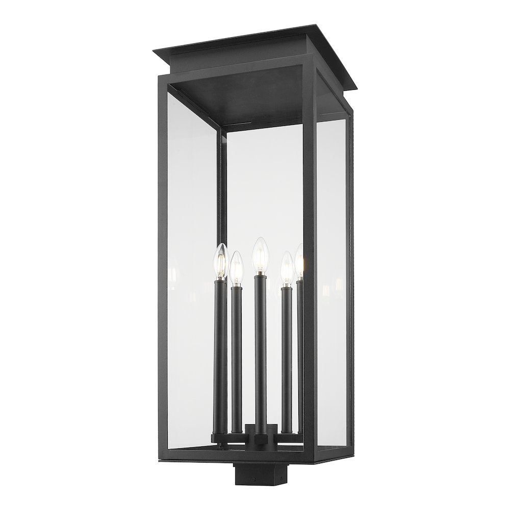 Z-Lite 5 Light Outdoor Post Mount Fixture. Picture 2