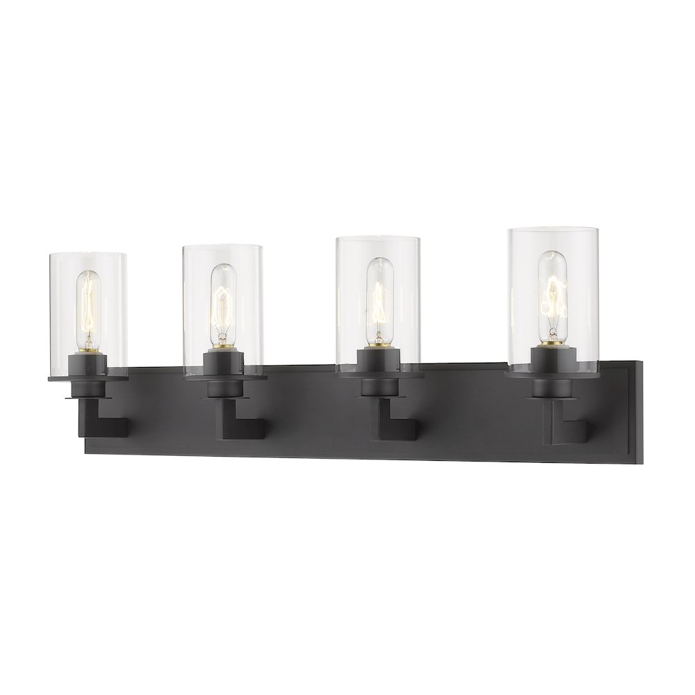 Z-Lite 4 Light Vanity. Picture 1