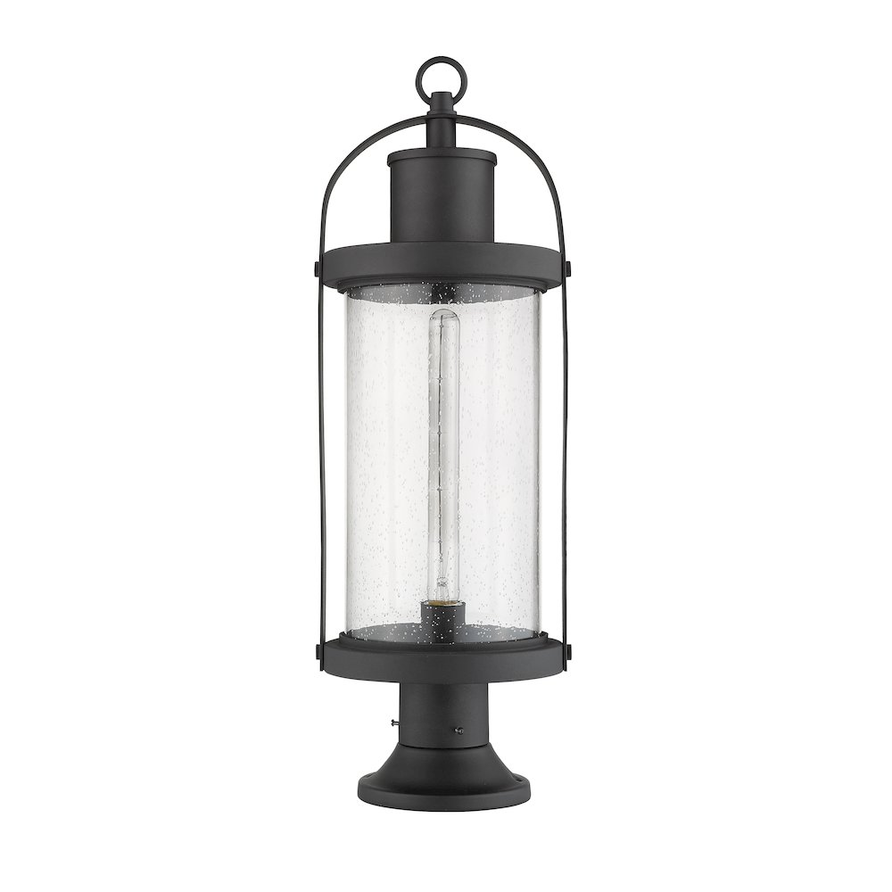 Z-Lite 1 Light Outdoor Pier Mounted Fixture. Picture 5