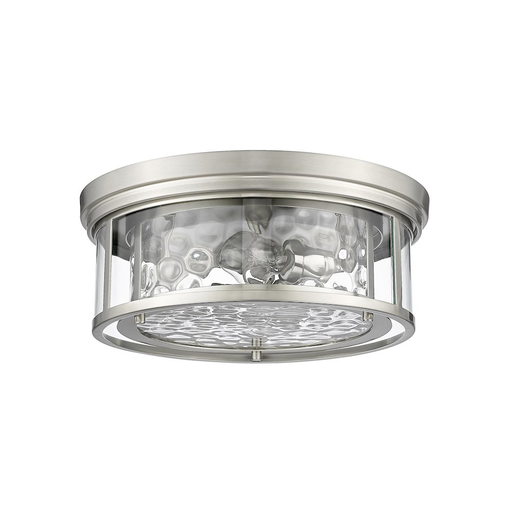 Z-Lite 3 Light Flush Mount. Picture 5