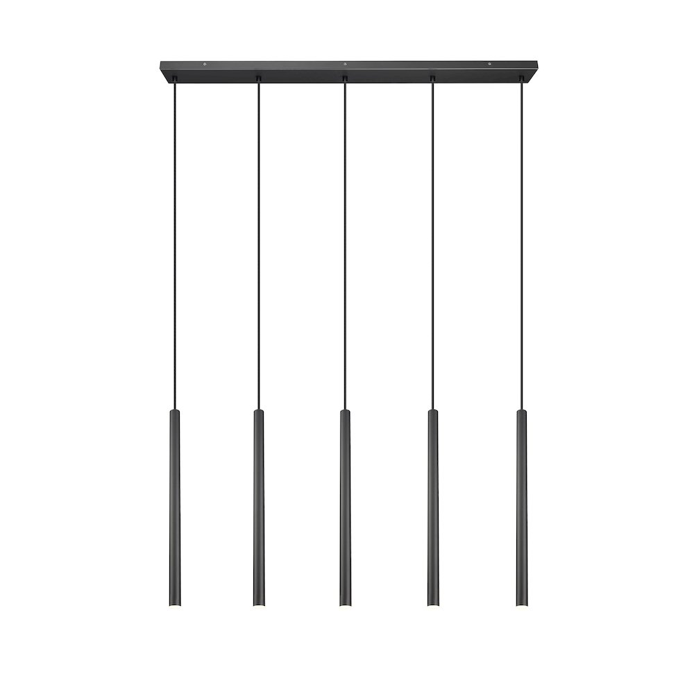 Z-Lite 5 Light Linear Chandelier. Picture 2