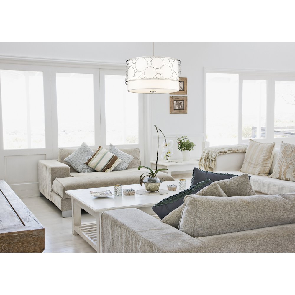 Z-Lite 4 Light Chandelier. Picture 7