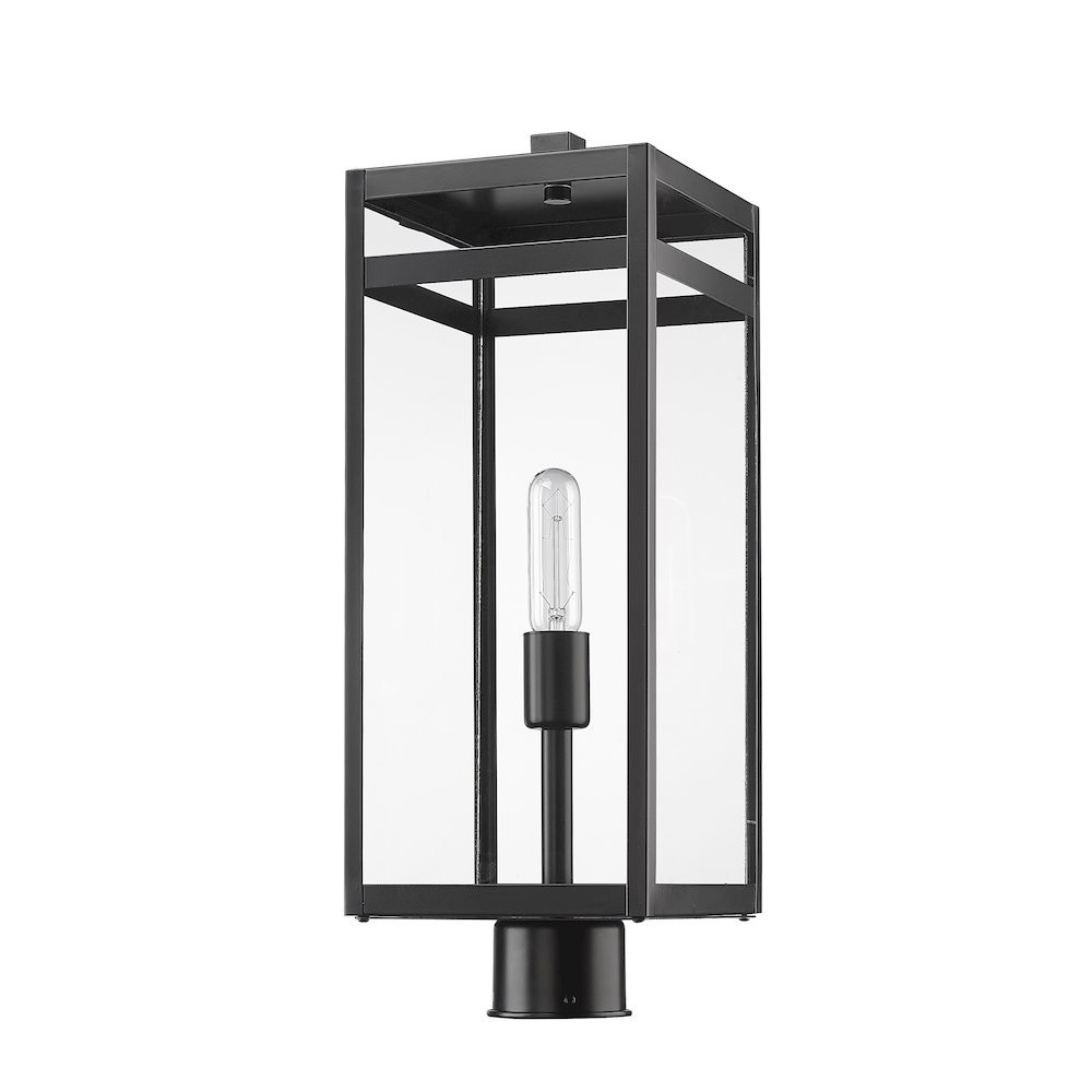 Z-Lite 1 Light Outdoor Post Mount Fixture. Picture 5