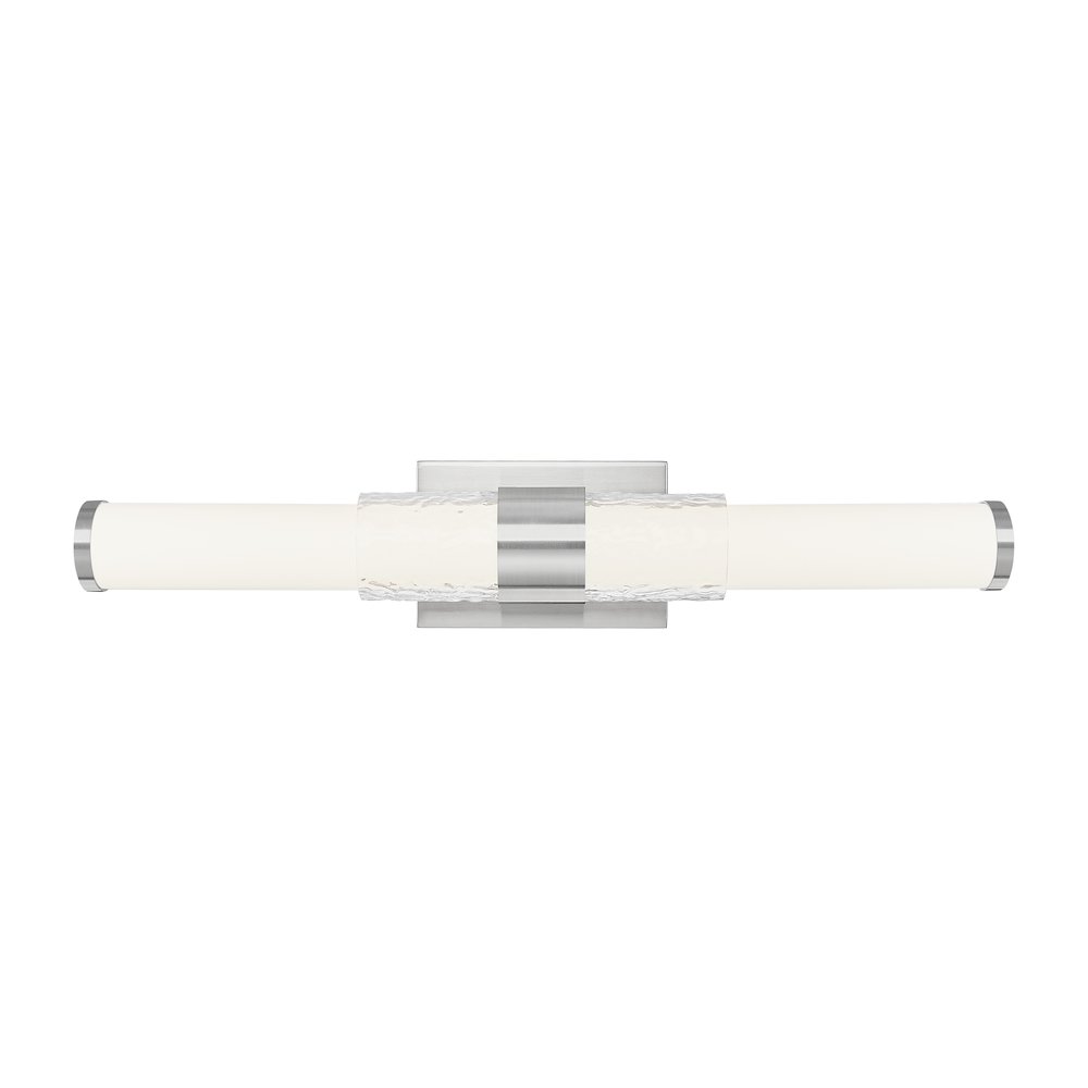 Z-Lite Egon 1 Light Vanity in Brushed Nickel color, Steel frame. Picture 3