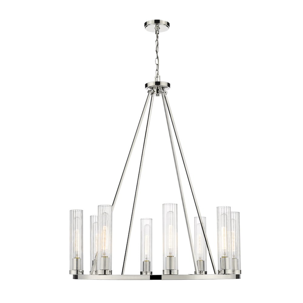 Z-Lite 8 Light Chandelier. Picture 2