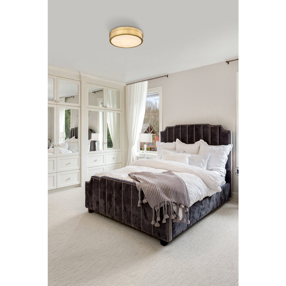 Z-Lite 1 Light Flush Mount. Picture 6