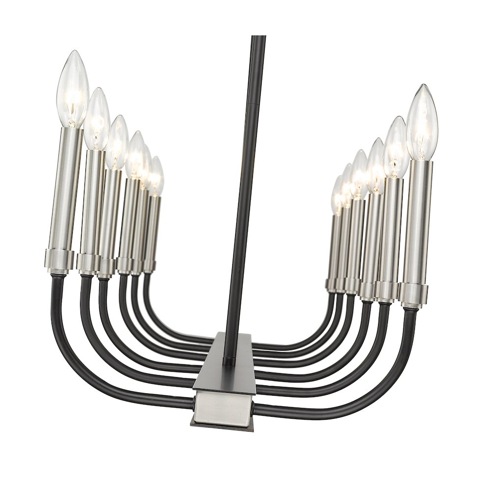 Z-Lite 12 Light Linear Chandelier. Picture 4