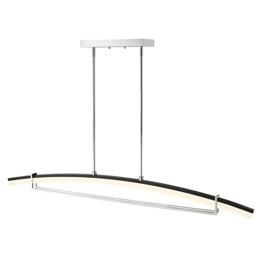 Z-Lite 1 Light Linear Chandelier. Picture 2