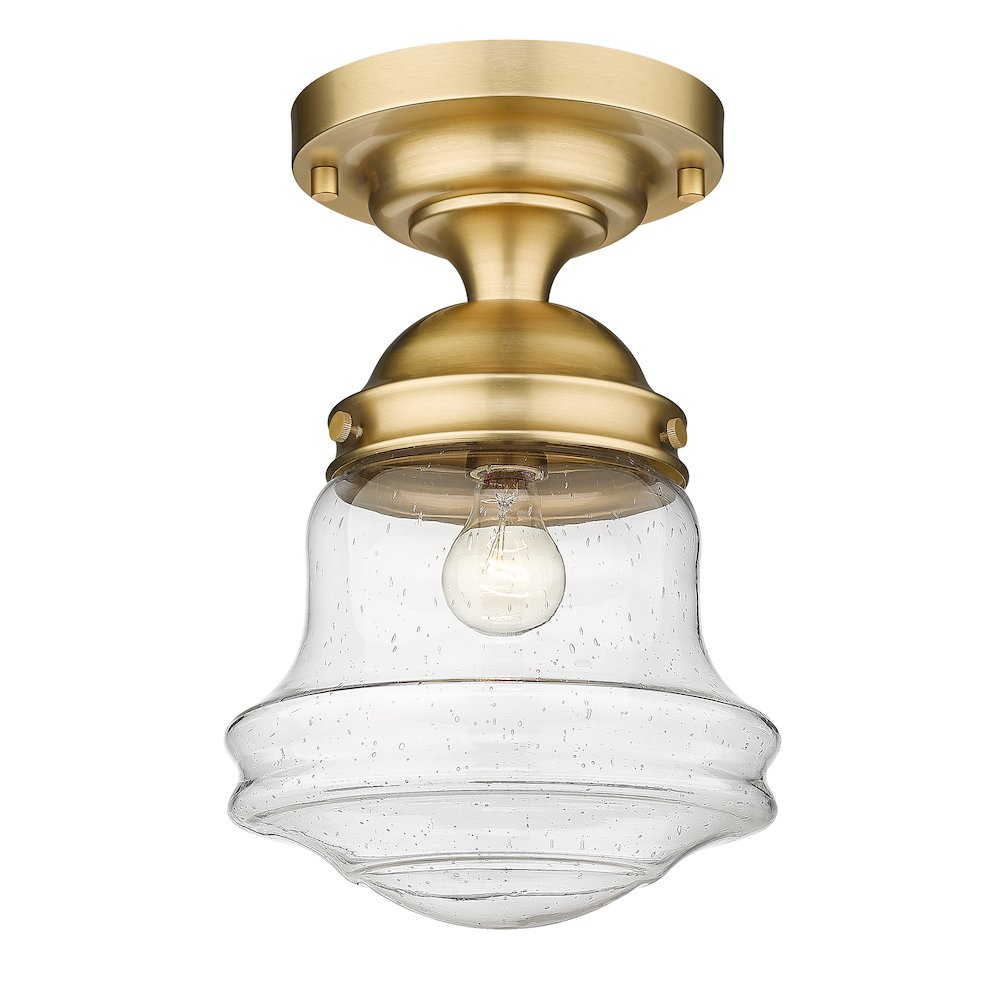 Z-Lite 1 Light Flush Mount. Picture 2