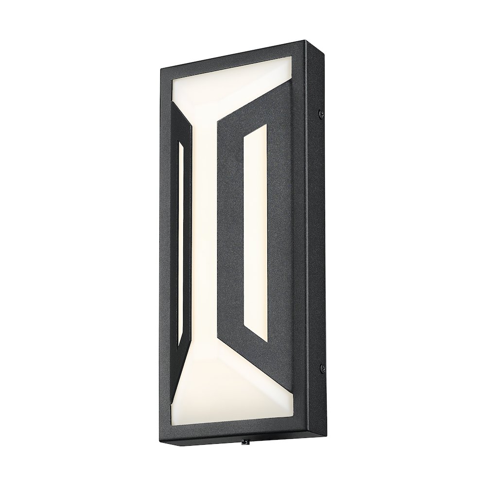 Z-Lite 2 Light Outdoor Wall Light, Sand Black. Picture 3
