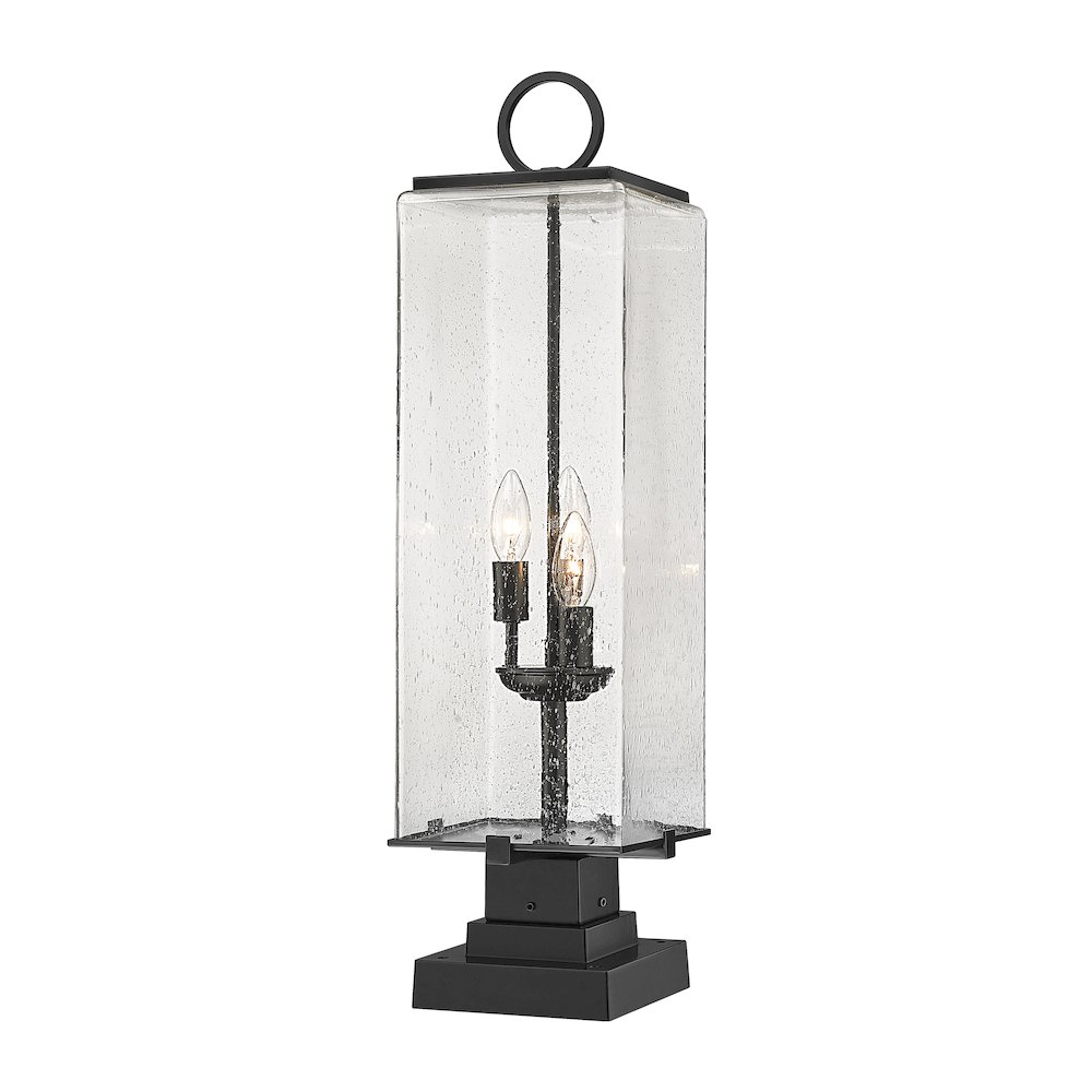 Z-Lite 3 Light Outdoor Pier Mounted Fixture. Picture 1