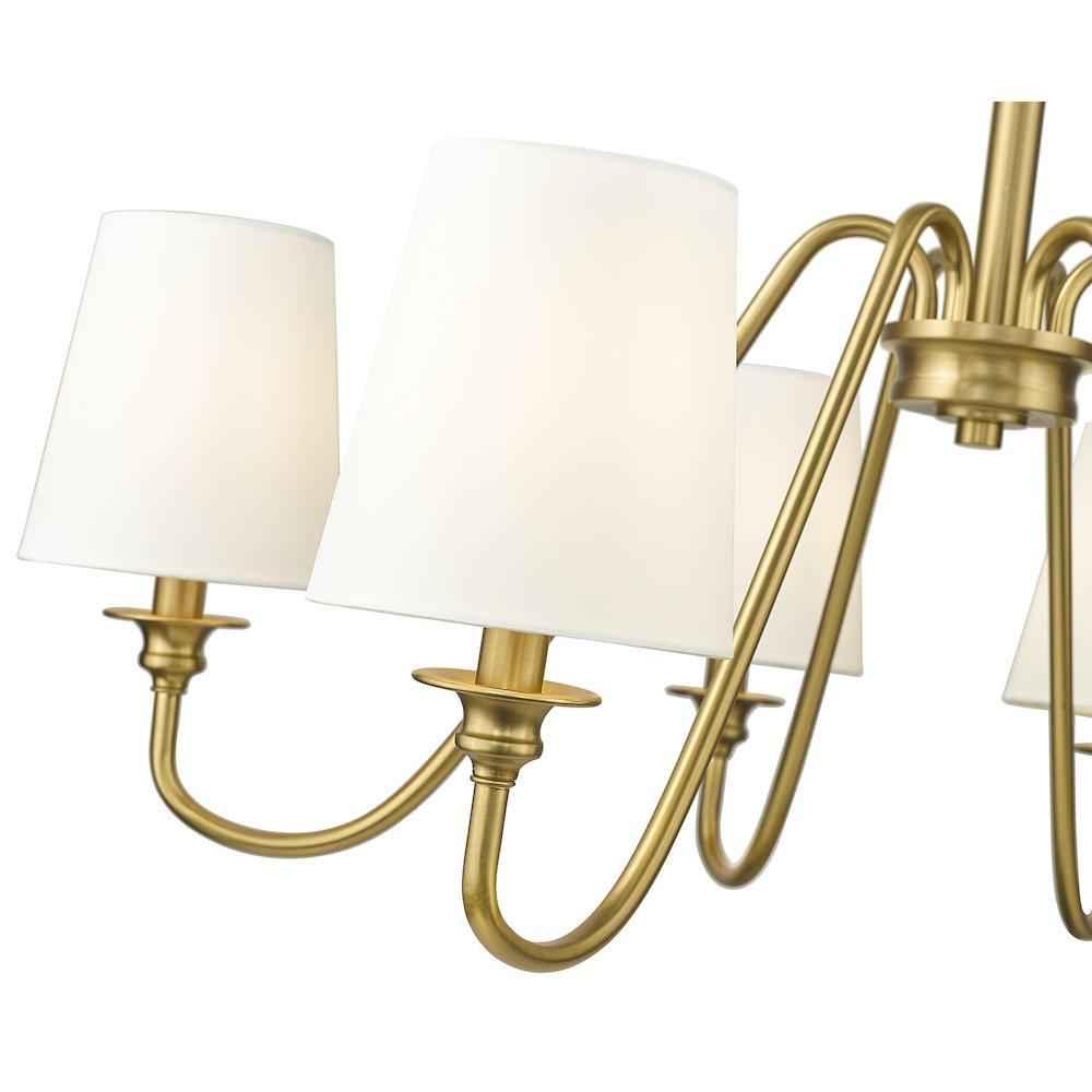 Z-Lite 6 Light Chandelier. Picture 4