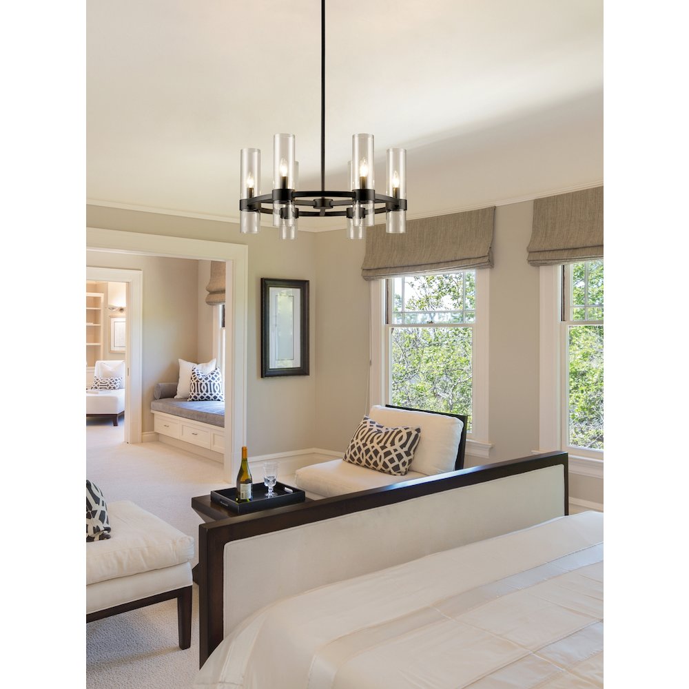 Z-Lite 6 Light Chandelier. Picture 7
