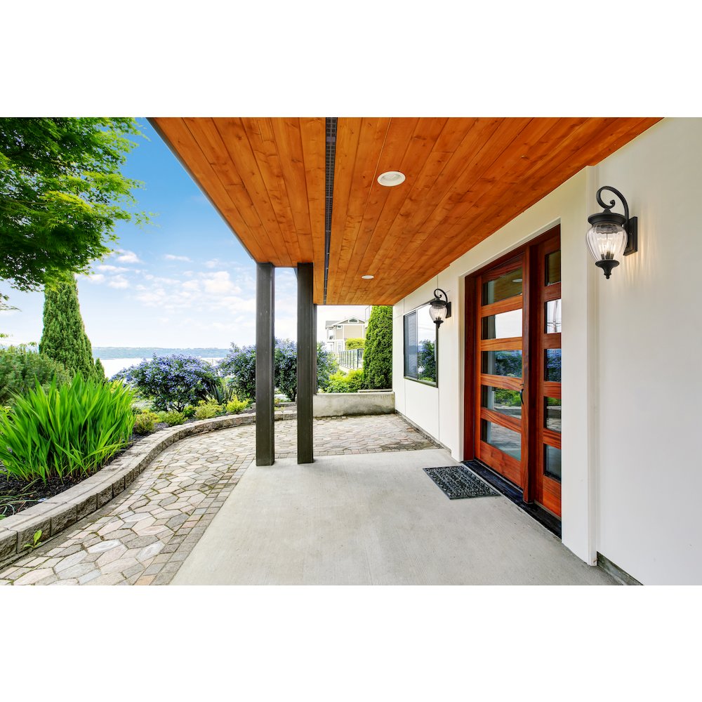 Z-Lite 3 Light Outdoor Wall Light. Picture 7