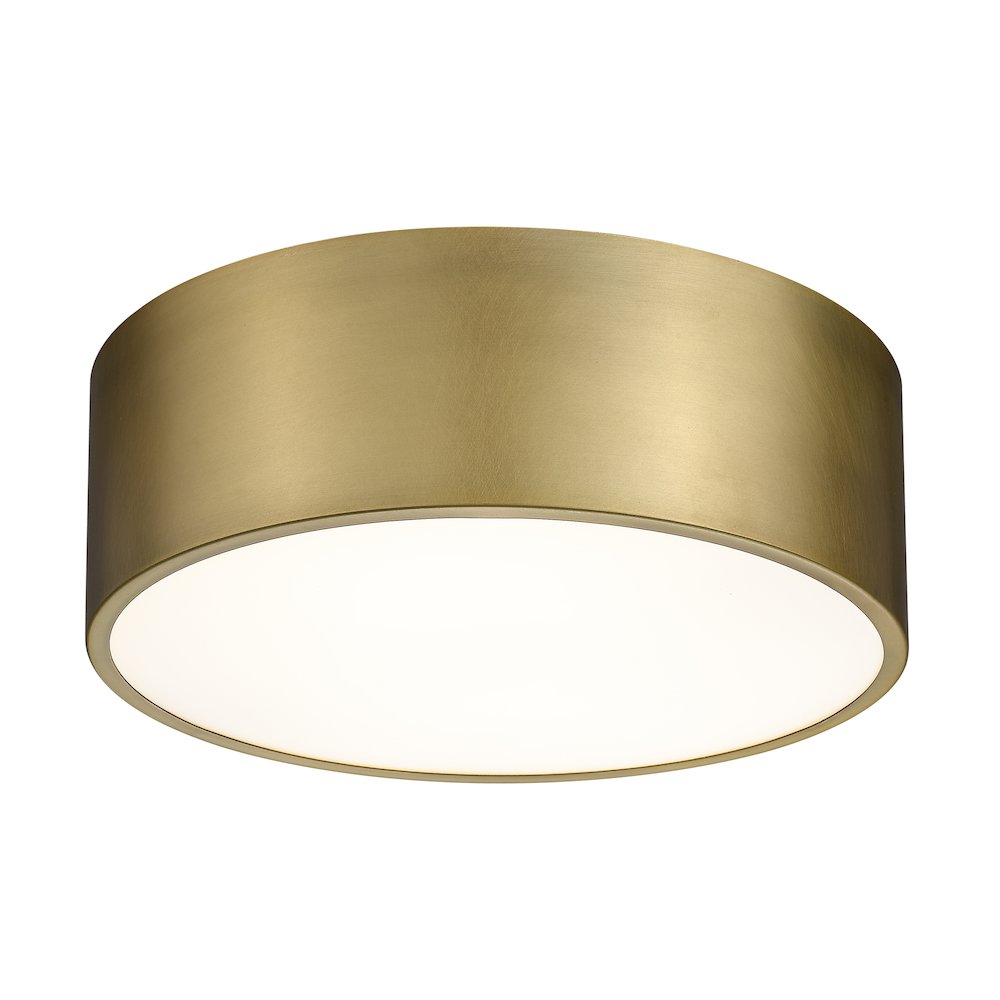 Z-Lite 3 Light Flush Mount. Picture 3