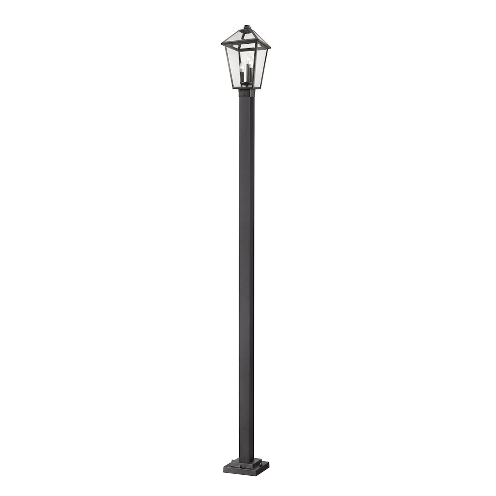 Z-Lite 3 Light Outdoor Post Mounted Fixture. Picture 1