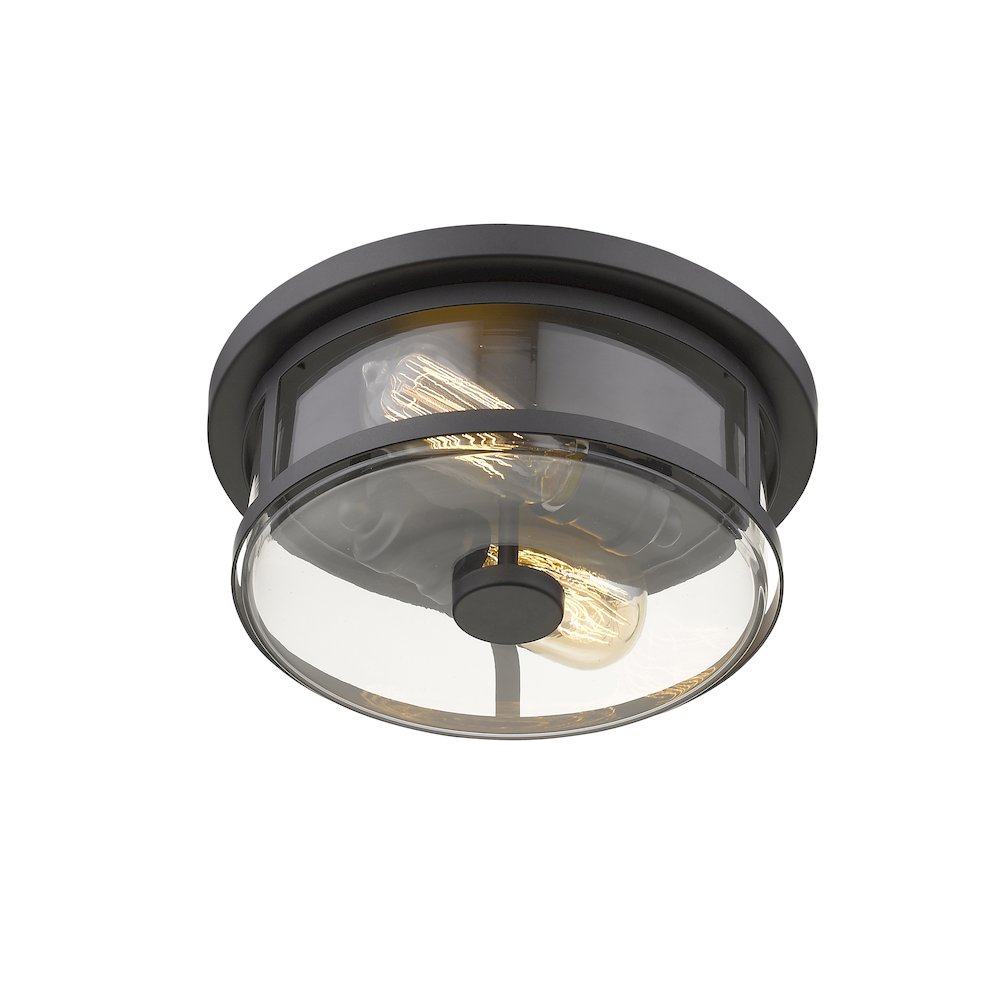Z-Lite 2 Light Flush Mount. Picture 2