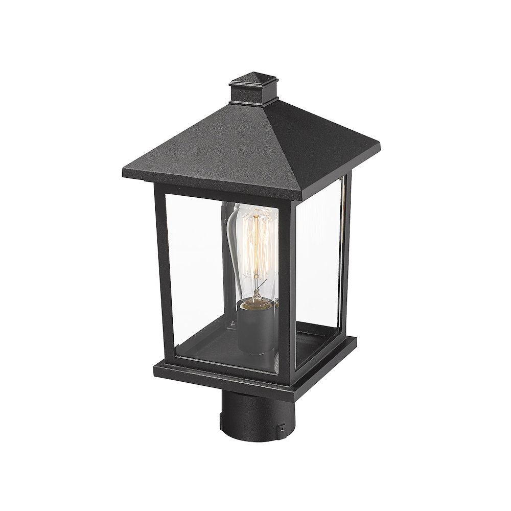 Z-Lite 1 Light Outdoor Post Mount Fixture. Picture 3