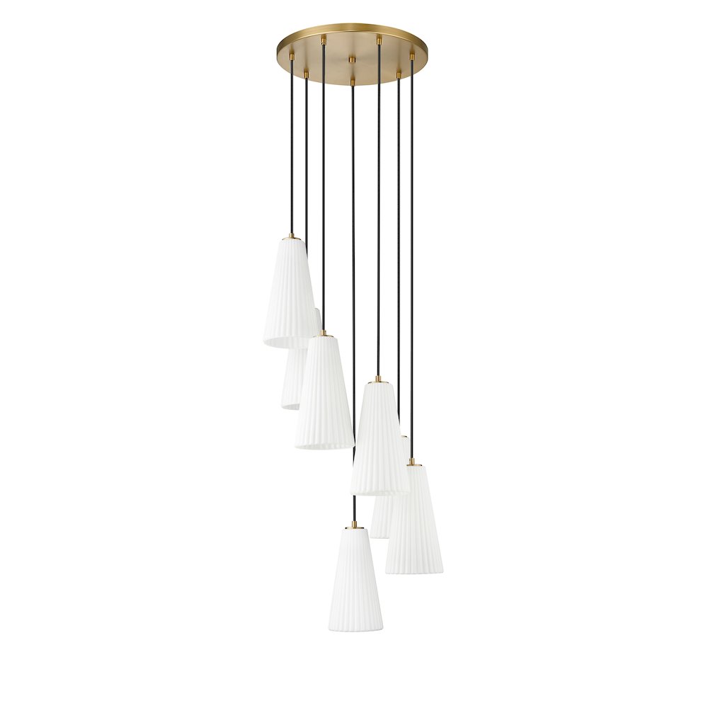 Z-Lite 7 Light Chandelier. Picture 5
